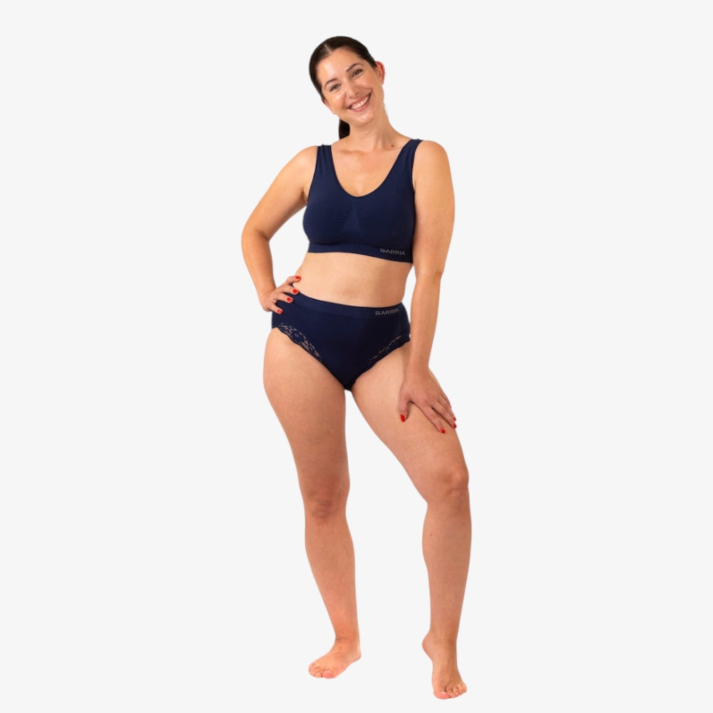 Bambutrosa med spets