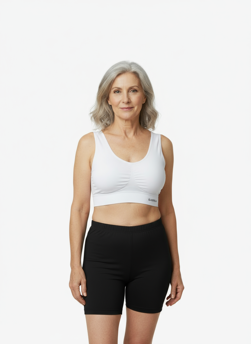 3-pack BH i bambu med kortare band