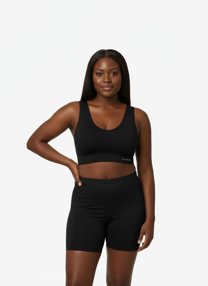 3-pack BH i bambu med kortare band